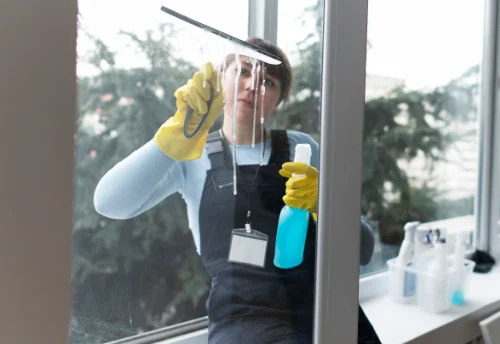 Nettoyage de vitres intérieures et extérieures au Tréport
